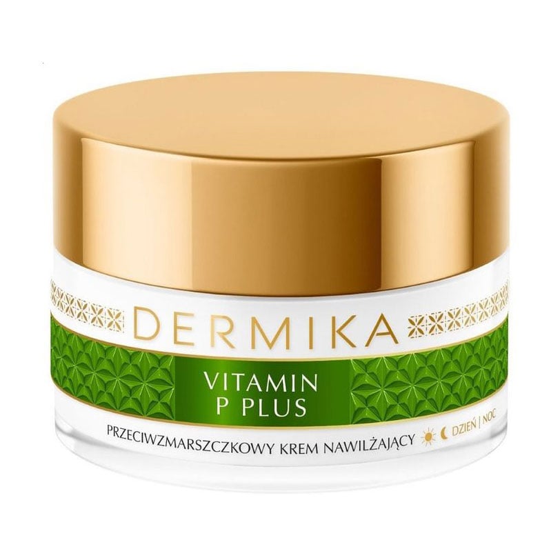 Гіпоалергенний зволожувальний крем для обличчя Dermika Vitamin P Plus Face Cream, 50 мл